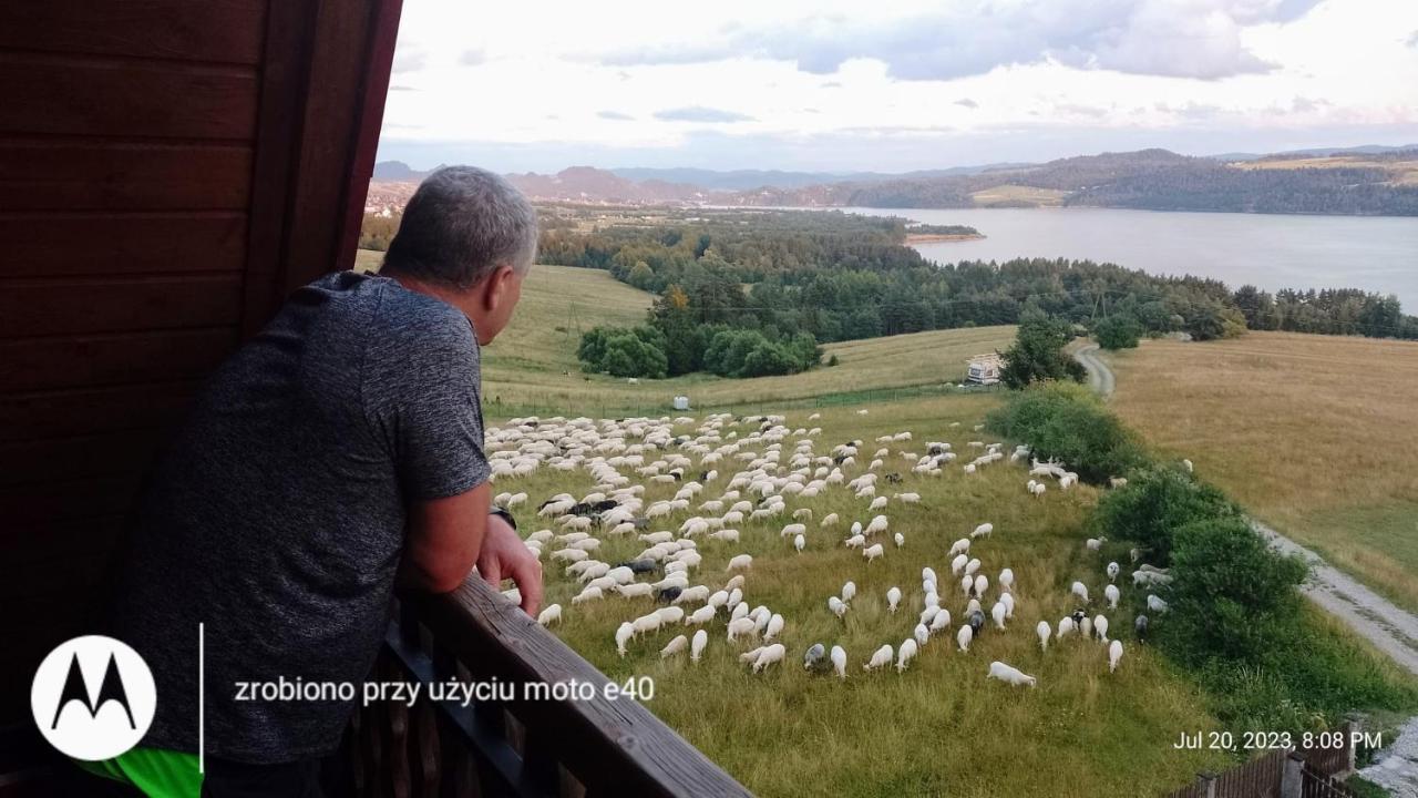 Chata Maniowy Wyspa Ciszy - Agroturystyka, Nieopodal Czorsztyna, Maniowy I Kluszkowce Nad Zalewem Czorsztynskim Esterno foto